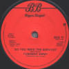 Tubeway Army - Down In The Park UK 7-inch single side B v2